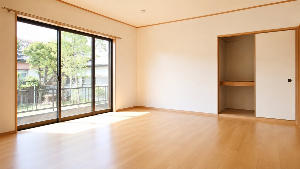 片づけが終わったすっきりした部屋
